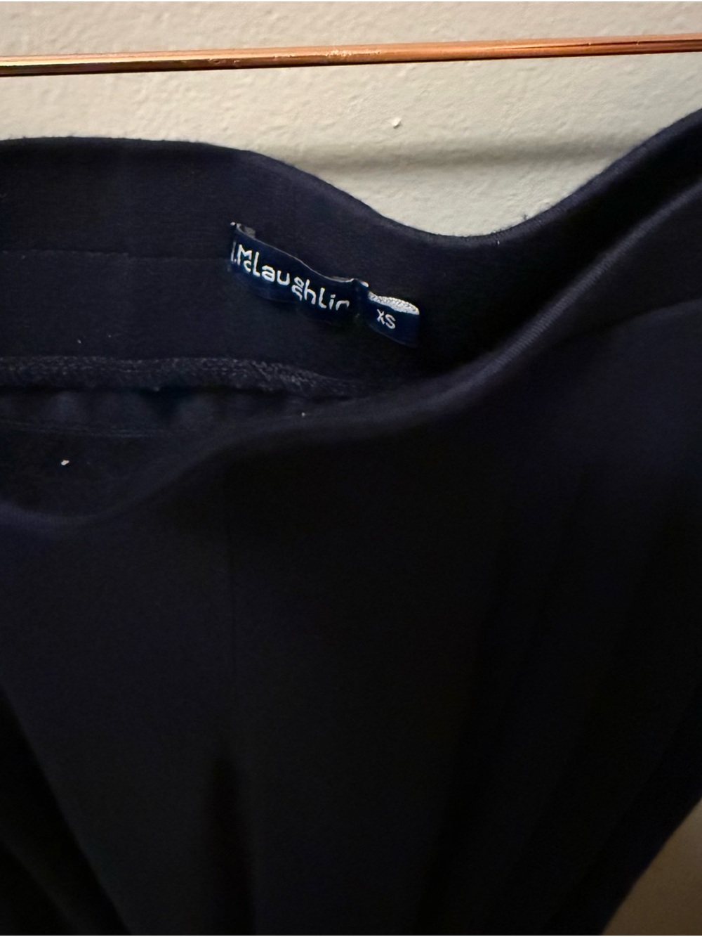 J. McLaughlin Navy Wide-Leg Pants Super Soft Modal Blend Size XS - 4th of July - Picture 4 of 13